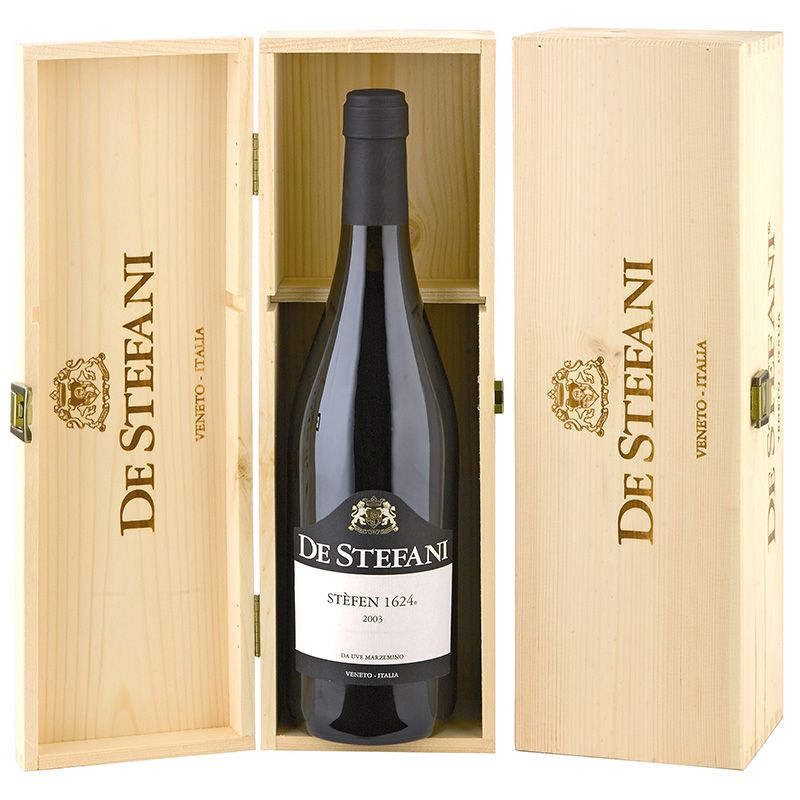 Wooden case for 1 bottle (without bottle)