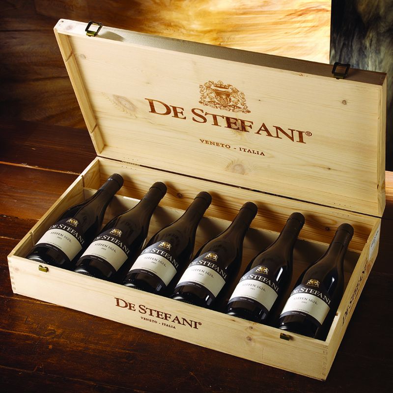 Wooden case for 6 bottles (without bottles)